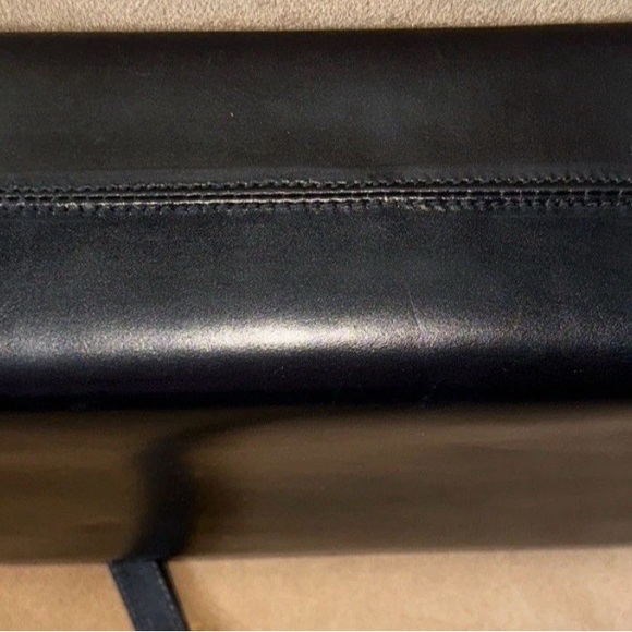 Authentic Salvatore Ferragamo Crossbody Black Bag, Gancini Logo - Picture 8 of 10